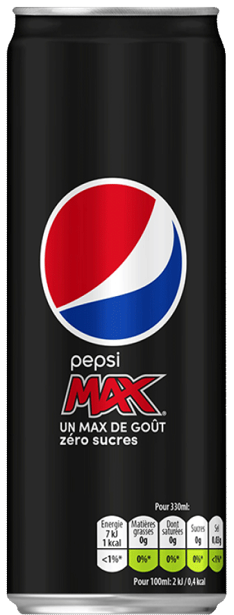 Pepsi MAX CAN 33