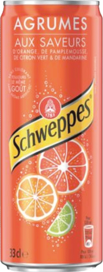 Schweppes Agrum' CAN 33