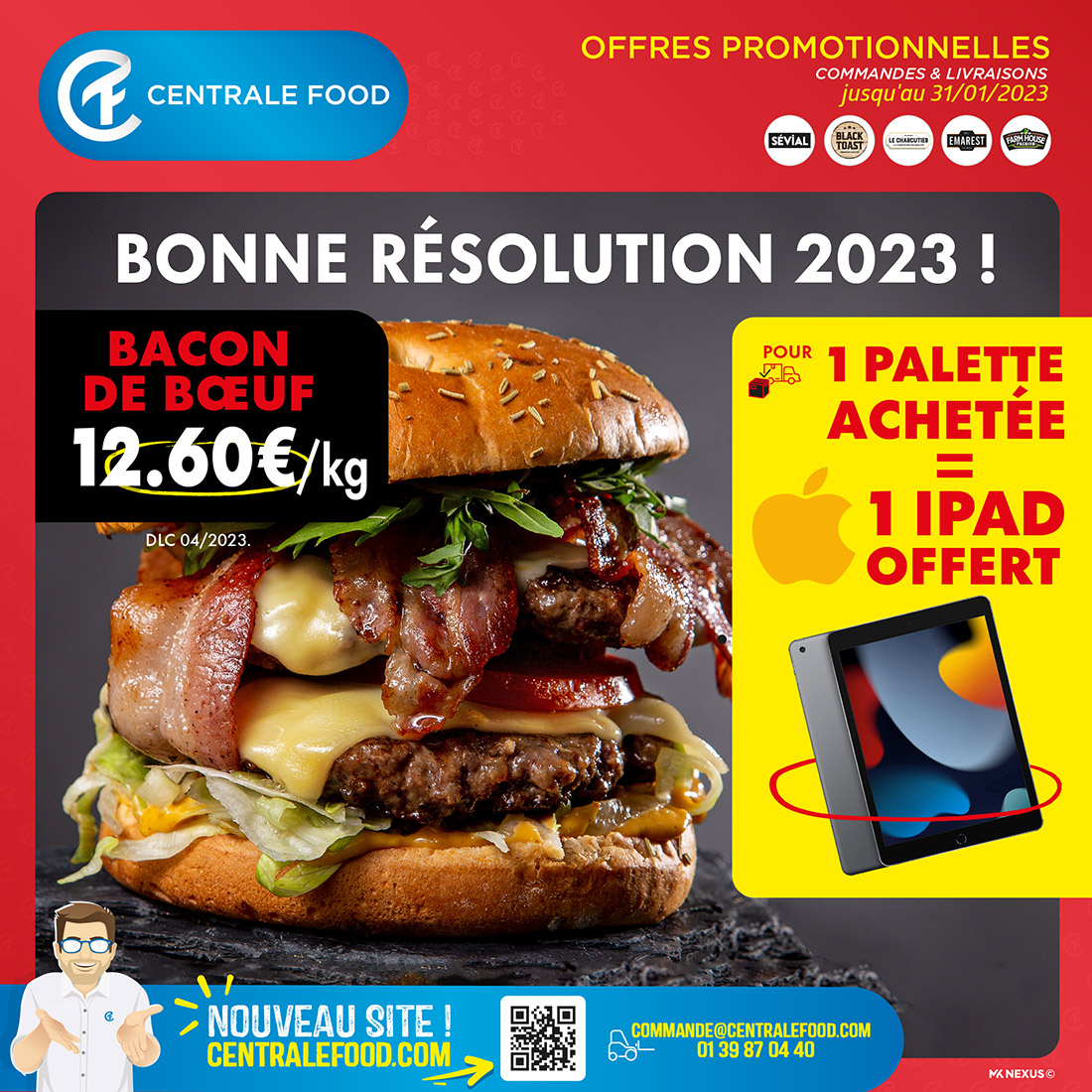 Promotion Bacon IPAD