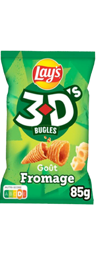 Chips 3D Fromage