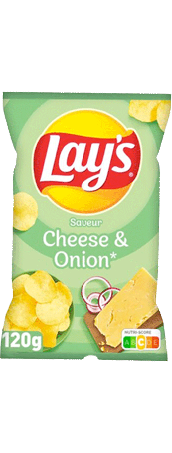 Chips Lays Cheese Onion